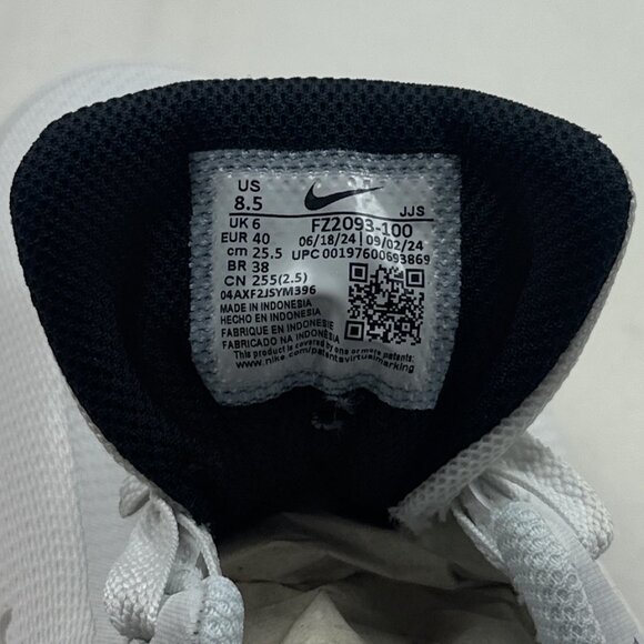 Nike Promina Premium Womens White Silver Shoes Athletic Running Low FZ2093-100 - Picture 9 of 10